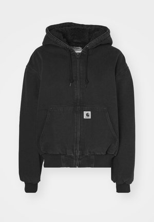 Carhartt WIP ACTIVE JACKET - Bombertakki - black stone washed