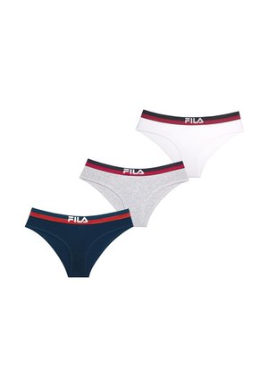 Fila LOT DE 3 - Slip - bleu gris blanc