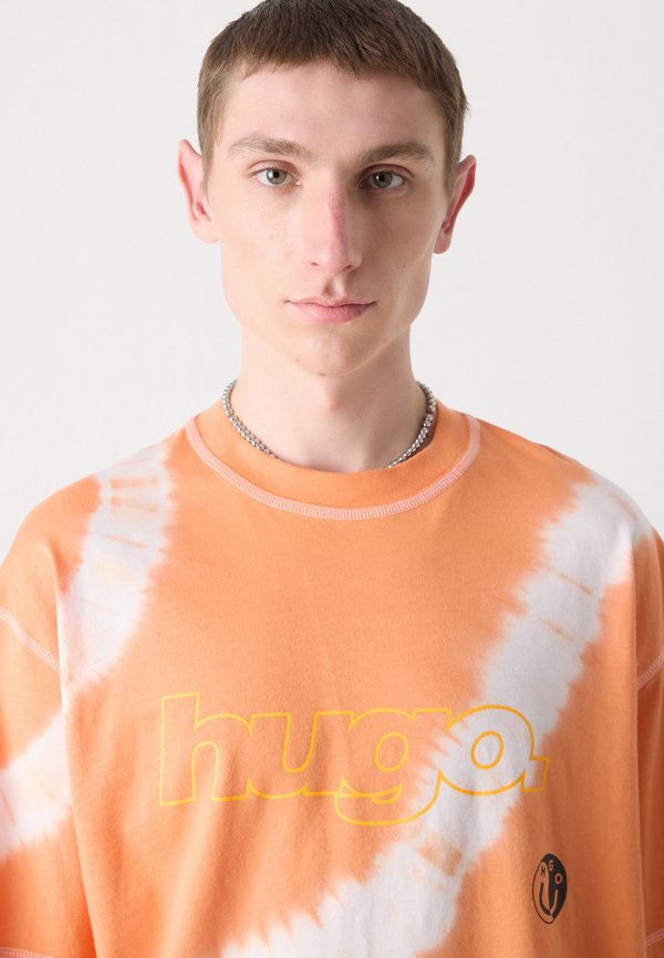 NODYEM - Print T-shirt - medium orange3