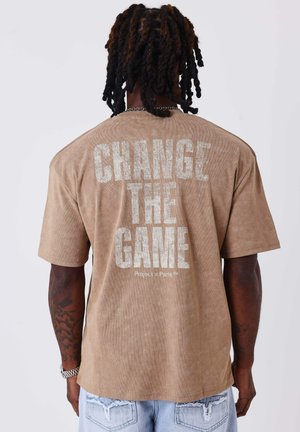 BREAKOUT - T-shirt con stampa - marron