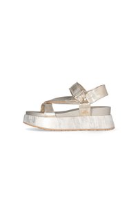 LIU JO - Platform sandals - gold coloured Thumbnail Image 1