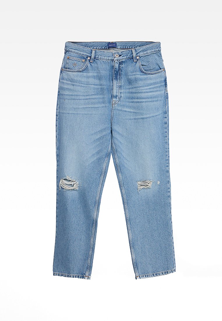 Gant Straight leg jeans blauw