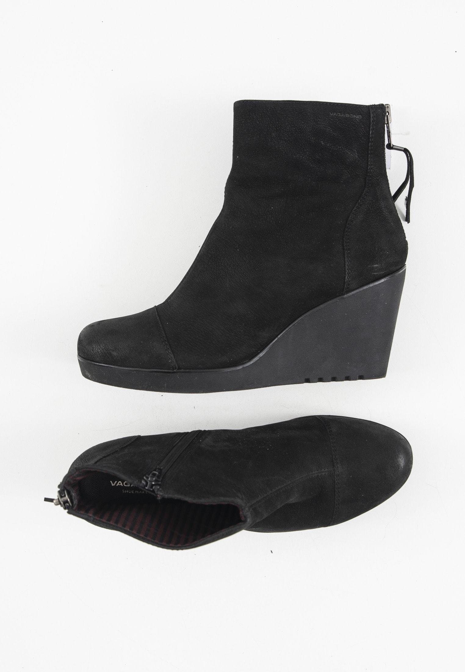 Vagabond Enkellaarsjes met sleehak - schwarz/Zwart - Zalando.nl