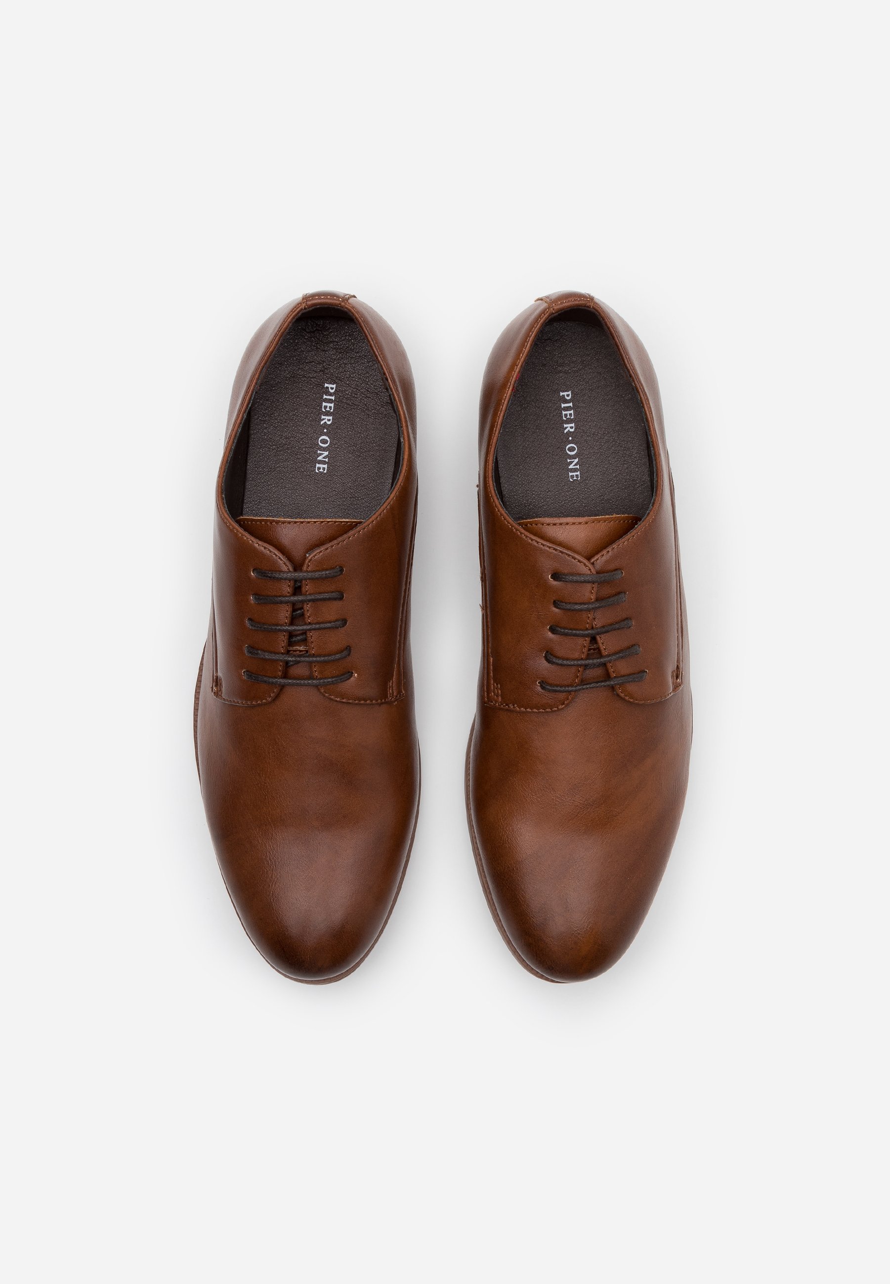 Pier One Pensko med snøring cognackonjakk Zalando.no Pier One Pensko med snøring brown Zalando.no