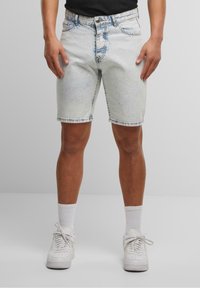 2Y Premium STRAIGHT FIT - Farkkushortsit - blue