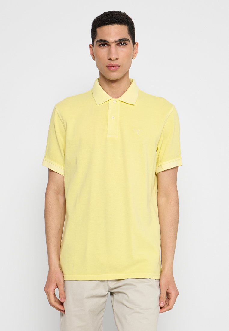 Barbour Poloshirt geel