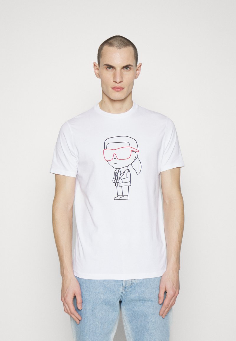 Karl Lagerfeld Tshirt Studded White