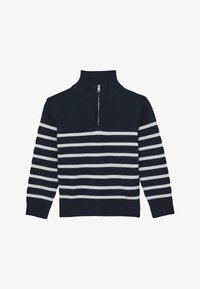 Ausgewählt, navy off white