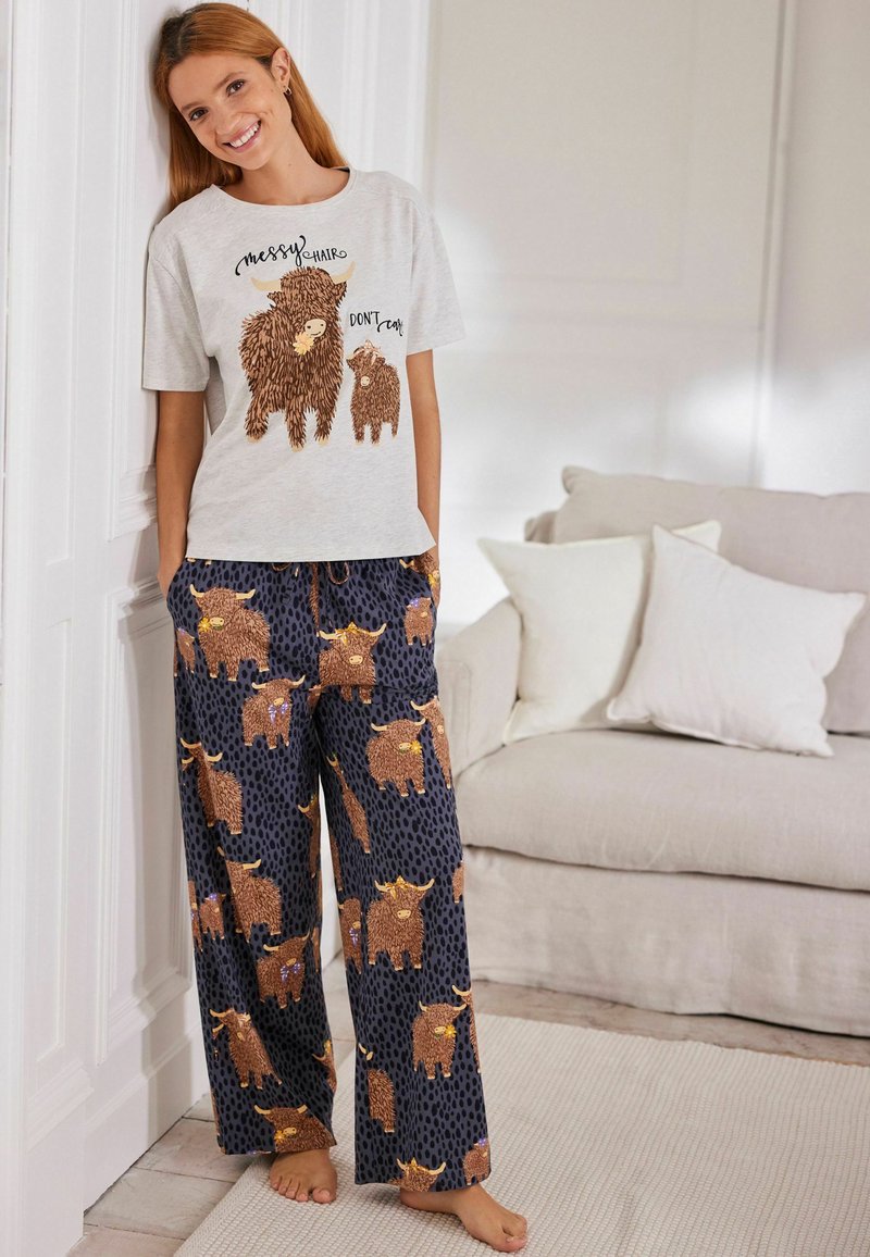 Next SHORT SLEEVE - Set lenjerie de noapte - ecru hamish