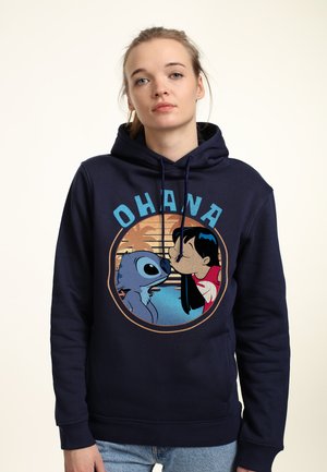 Disney DISNEY LILO STITCH LILO AND STITCH OHANA - Bluza z kapturem