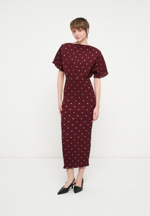 TILLY DRESS - Koktélruha / Partiruha - red