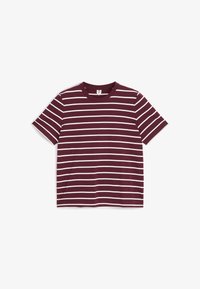 Non sélectionné, burgundy white