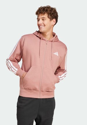 M 3S FL FZ HD - Sweater met rits - warm clay/white