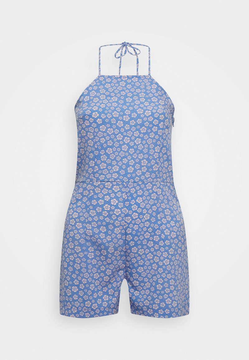 Monki Jumpsuit blauw Monki Jumpsuit blauw