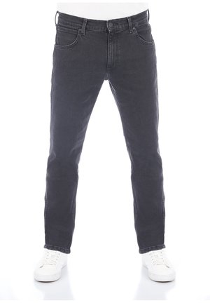 Jeans straight leg - black denim
