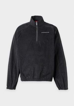 Jordan, HALF ZIP - Veste légère - black/smoke grey/white
