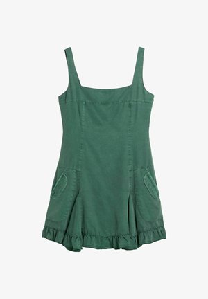 Desigual, SLEEVELESS SHORT DRESS - Vestido informal - green