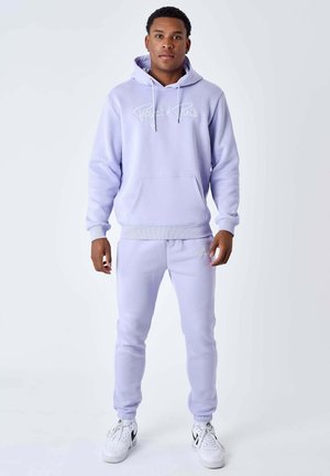 SIGNATURE - Felpa con cappuccio - violet brume   blanc cassé