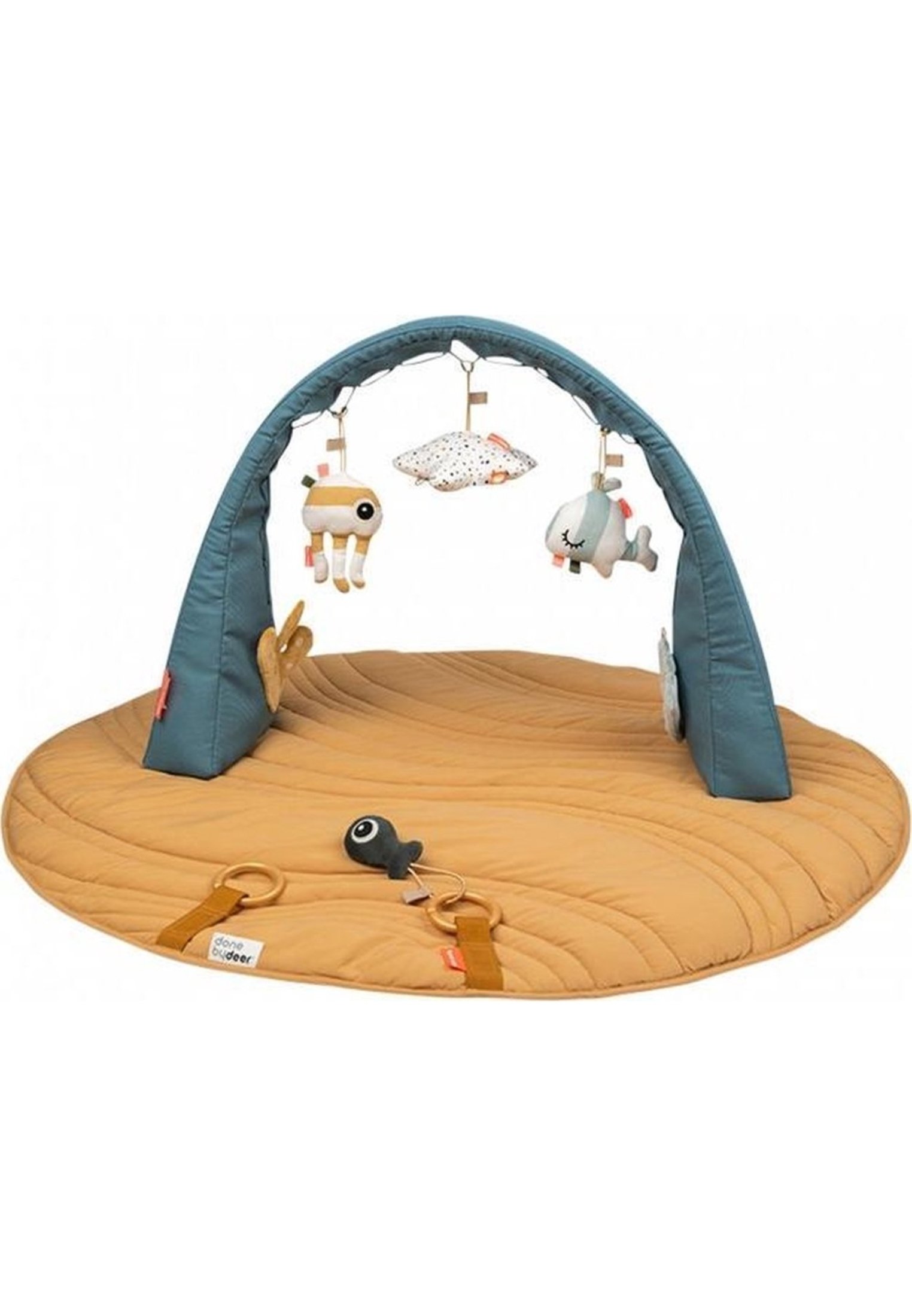Done By Deer ACTIVITY GYM WITH PLAY MAT SEA FRIENDS COLOUR MIX
