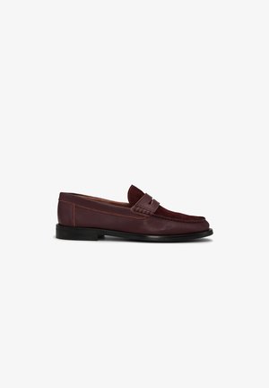 Les Deux, LOAFER - Обувки без връзки - chocolate truffle red