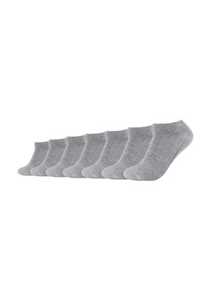 camano 7 PACK UNISEX - Chaussettes pour sneakers - light grey melange