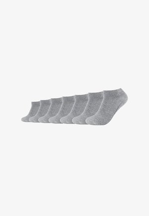 camano, 7 PACK UNISEX - Madalad sokid - light grey melange