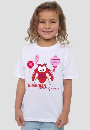 Disney MULAN MUSHU GUARDIAN DRAGON - Print T-shirt - white