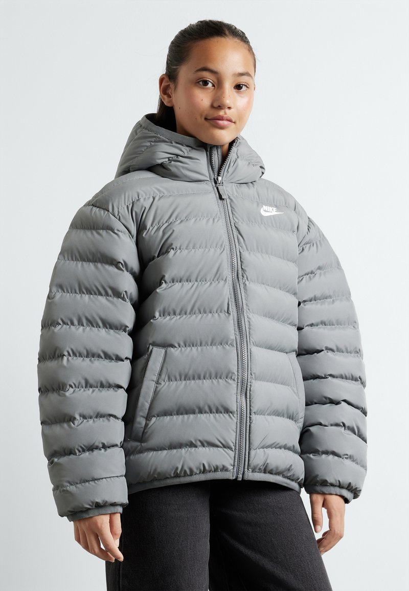 Nike Sportswear UNISEX - Zimska jakna - smoke grey/white