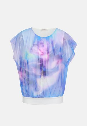 Anna Field, Blouse - white w print