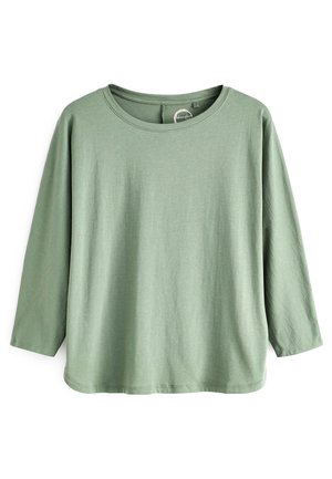 Next 3/4 LENGTH SLEEVES T-SHIRT - Langærmet T-shirt - green