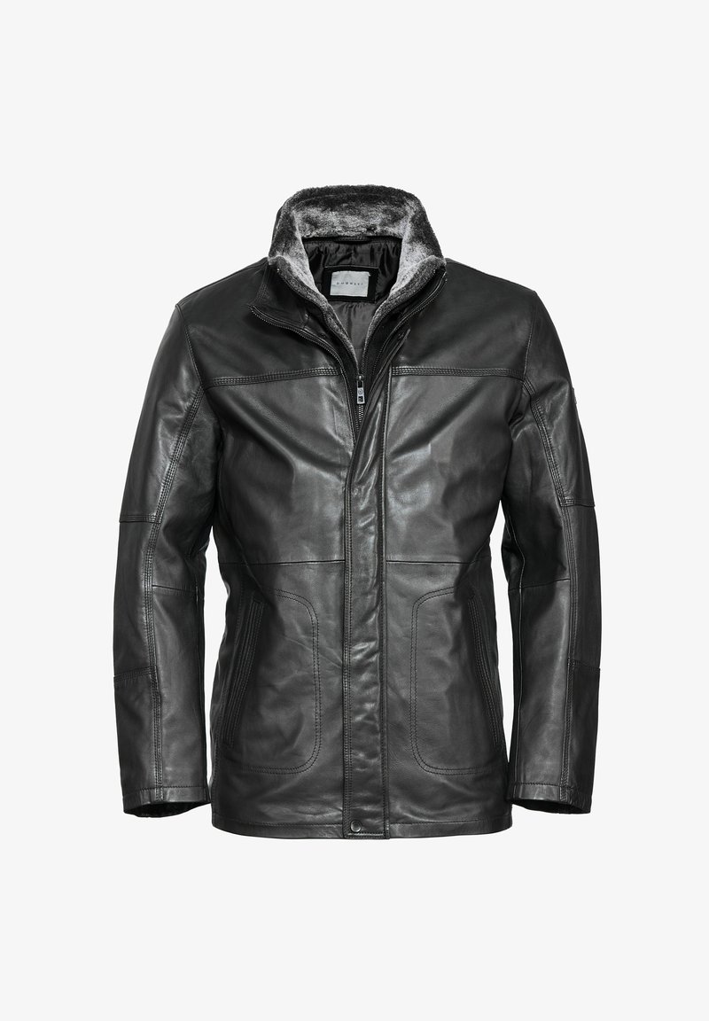 bugatti BULUCA - Giacca di pelle - schwarz