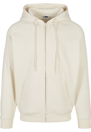 Urban Classics ZIP HOODY - Sweatjacke - whitesand