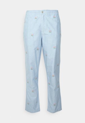 CLASSIC TAPERED FIT POLO PREPSTER PANT - Chino - blue oxford/flamingo