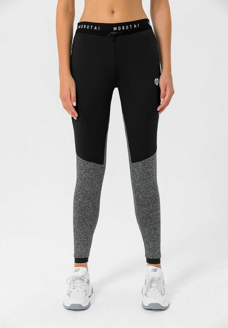 MOROTAI NAKA FUNCTIONAL Leggings schwarz/black Zalando