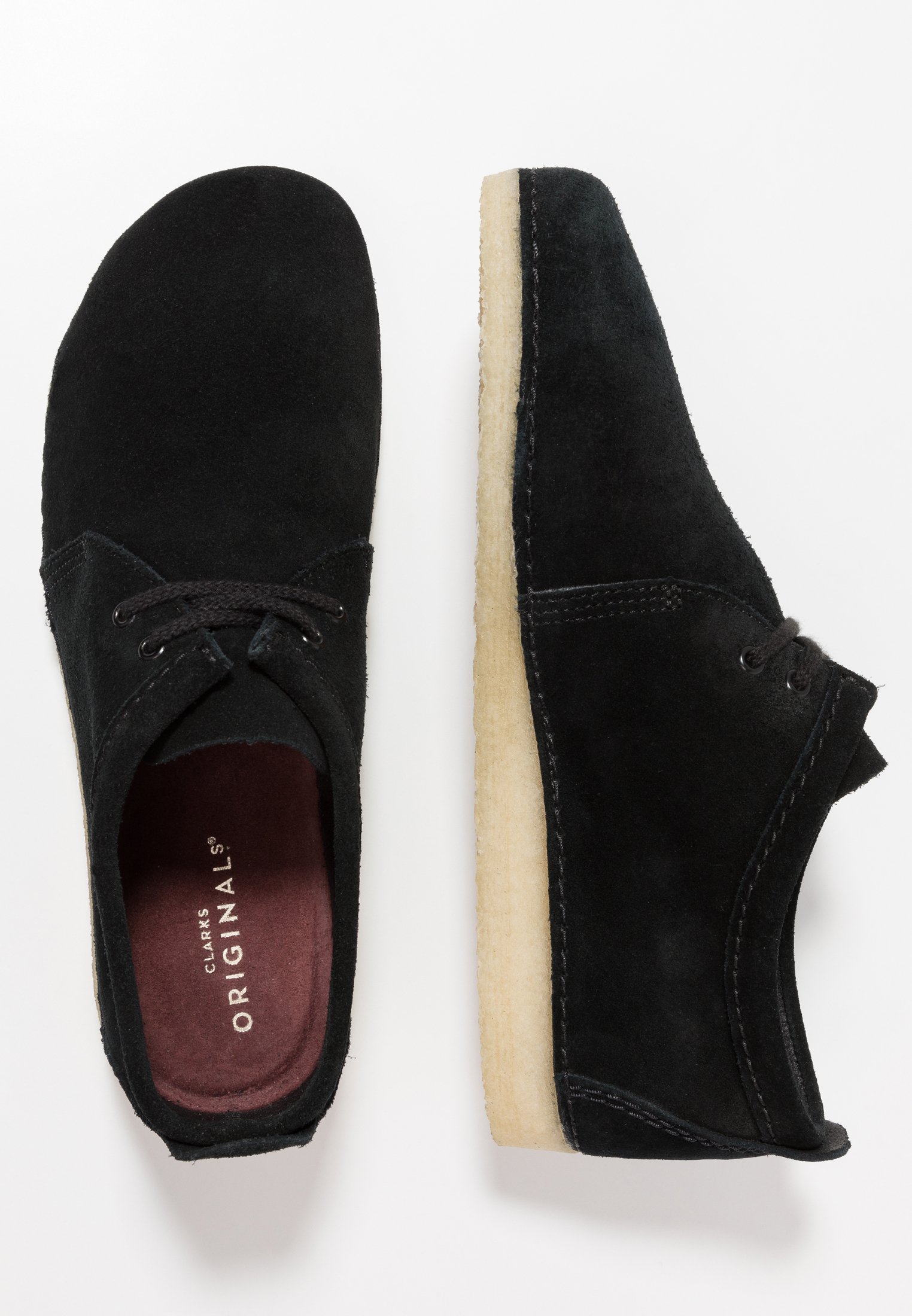 Clarks Originals ASHTON Casual snøresko black Zalando.no Clarks Originals ASHTON Casual snøresko black Zalando.no