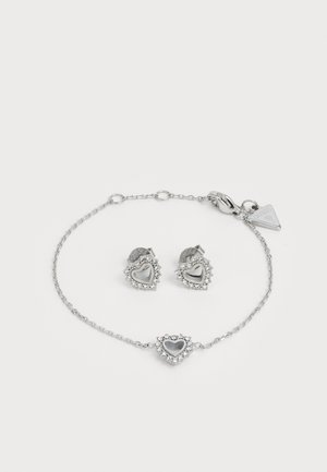 BOX SET HEART - Armband - silver-coloured