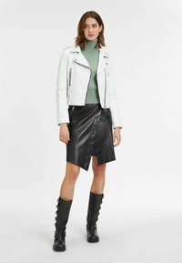 2.0 by Mauritius Giacca di pelle - white