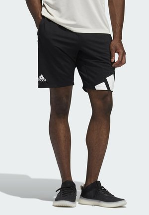 3 BAR SHORT - Korte broeken - black