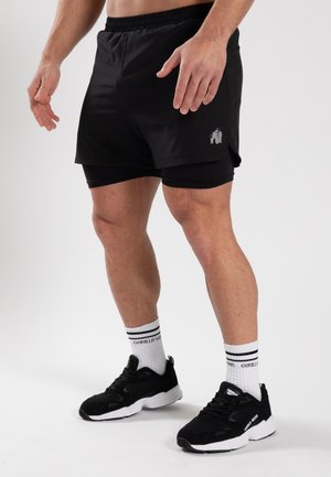 Gorilla Wear 2-IN-1  - Shorts - black