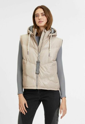 GWNAMMI OS - Waistcoat - cream