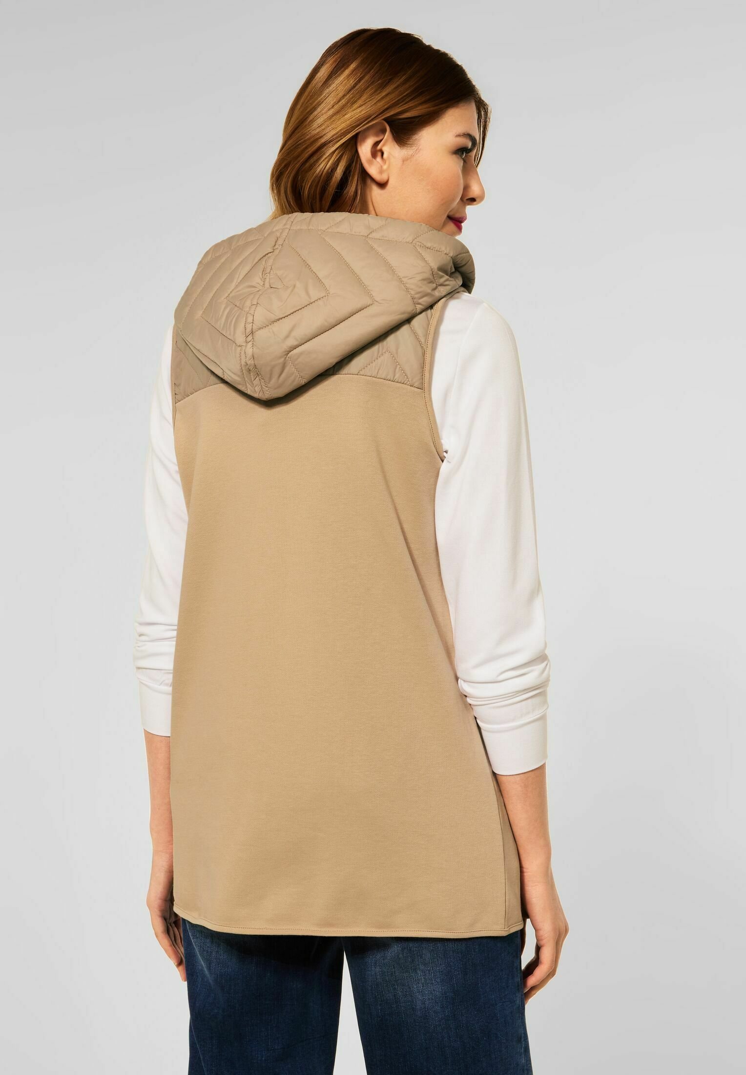 Street One LANGE - Bodywarmer - beige - Zalando.nl