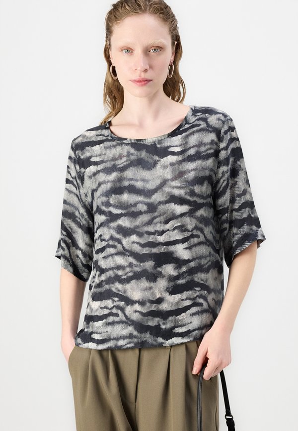 MILLE DAILY SLEEK - Trousers - stone gray2