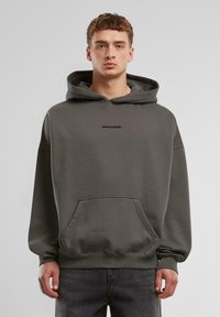 Pegador LOGO BOXY - Pulover s kapuco - vintage grey grey