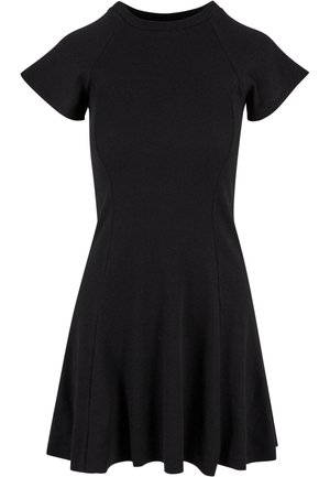 Urban Classics Svetríkové šaty - black