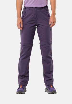 GLASTAL  - Pantaloni outdoor - dark grape