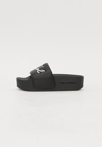 KARL LAGERFELD - KONDO MAXI WHIPSTITCH - Chanclas de baño - black Imagen en miniatura 1