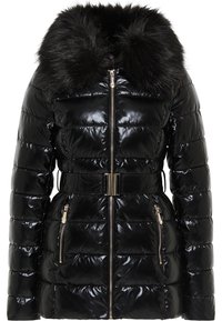 faina Vinterfrakke - black