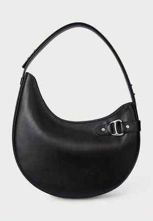 Lauren Ralph Lauren LEATHER LARGE TASHA SHOULDER BAG - Sac à main - black