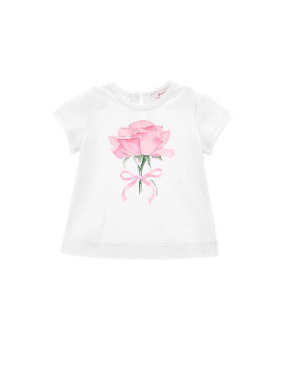 ROSA FERMO - T-Shirt print - bianco