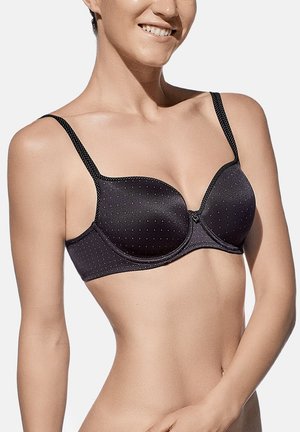 Sujetador con aros - nero